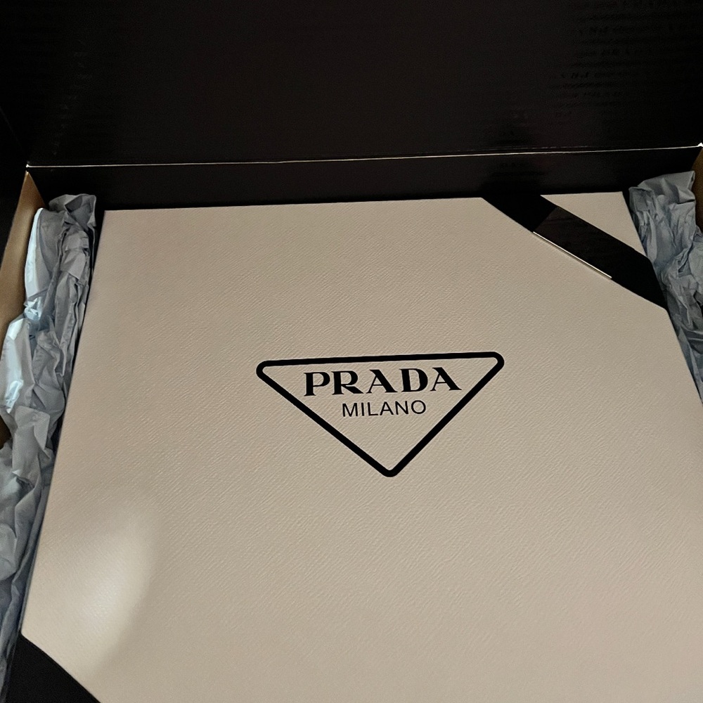 Prada Rubber Monolith Sandals